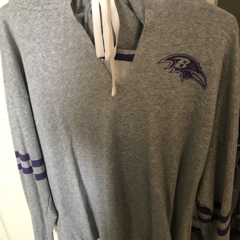 Pink Baltimore ravens hoodie